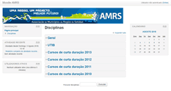 Desktop Screenshot of moodle.amrs.pt